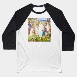 The Coming of Bride (1917) by John Duncan Baseball T-Shirt